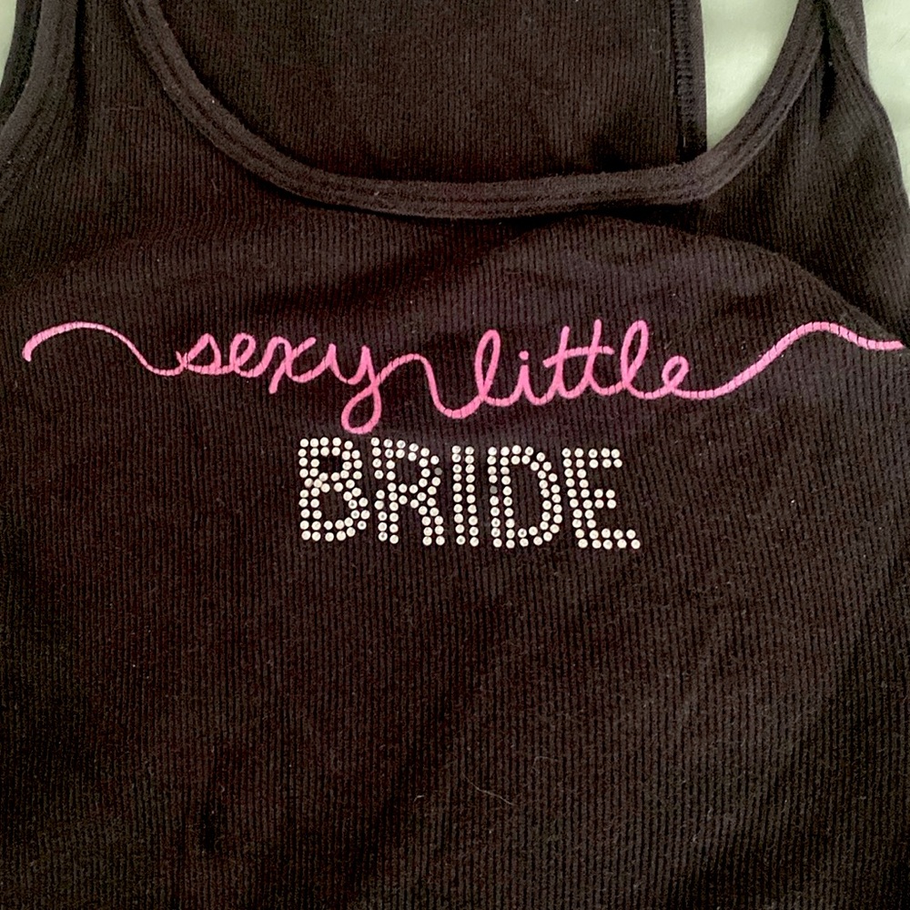 Womens Victoria Secret “sexy little bride” Tank